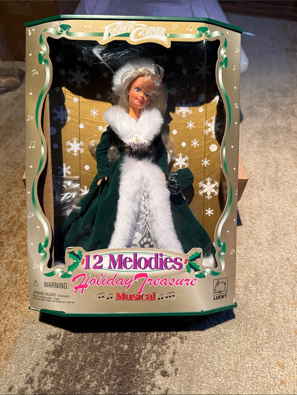 Holiday Decor - Musical Doll